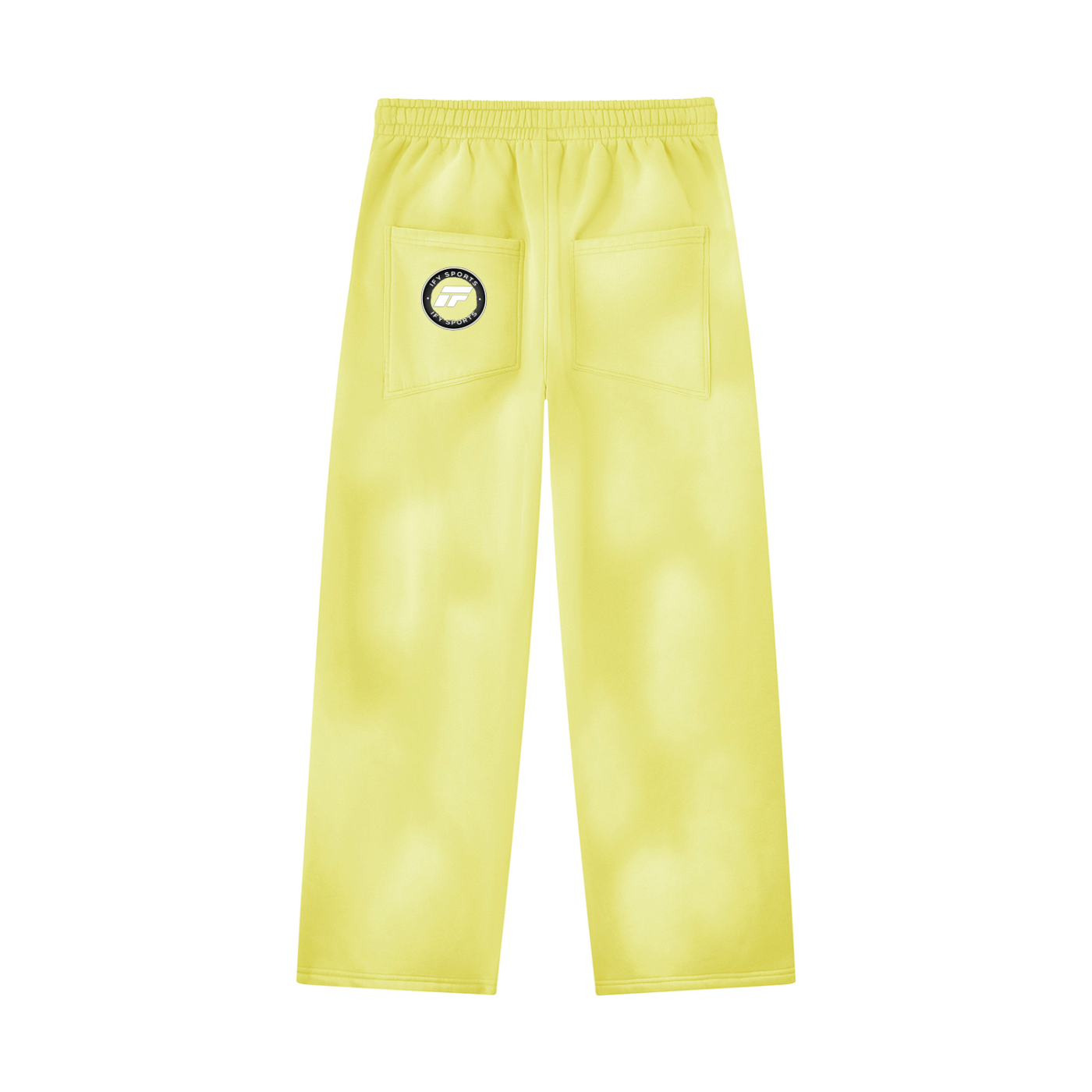 Unisex Sunfade Wide Leg Fleece Sweatpants