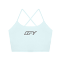 Women's Ruched Cropped Yoga Tank Top