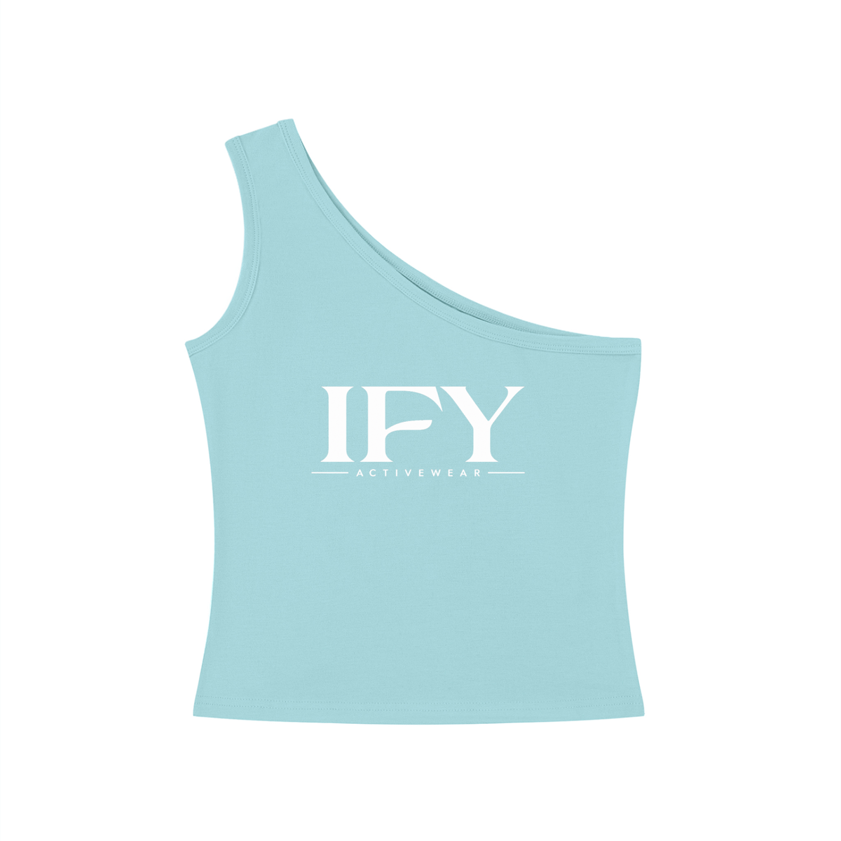 Women's One-Shoulder Crop Tank Top