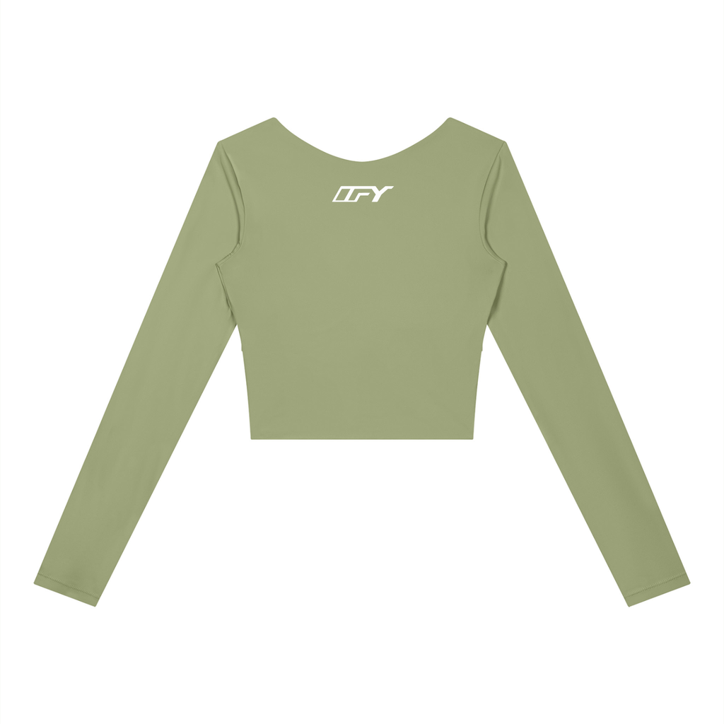 Women's Panelled Long Sleeve Yoga T-Shirt