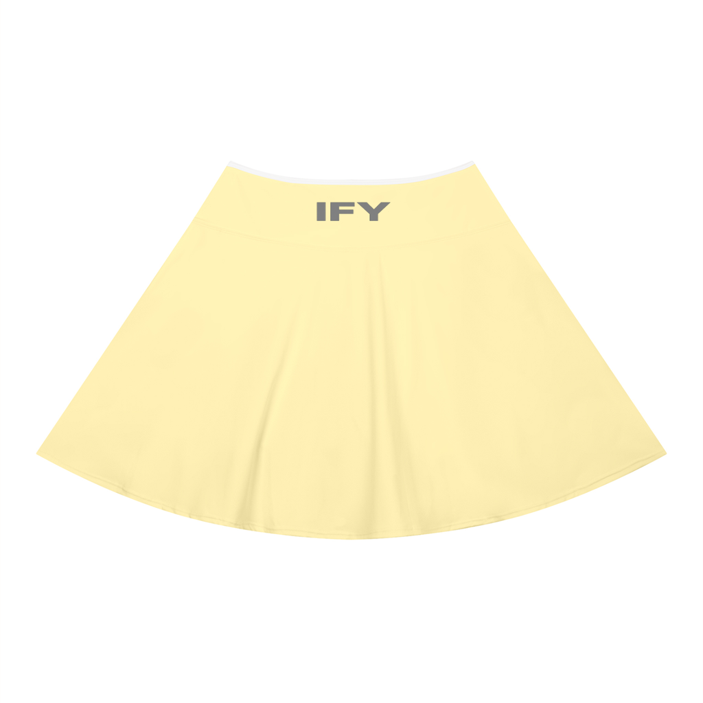 Women's Color Block A-Line Skirt.