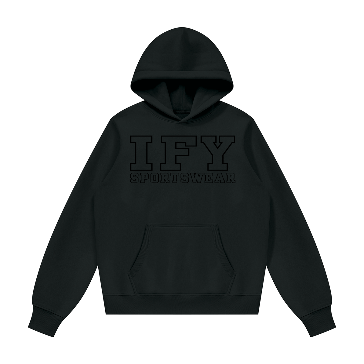 Fleece Regular Shoulder Hoodie