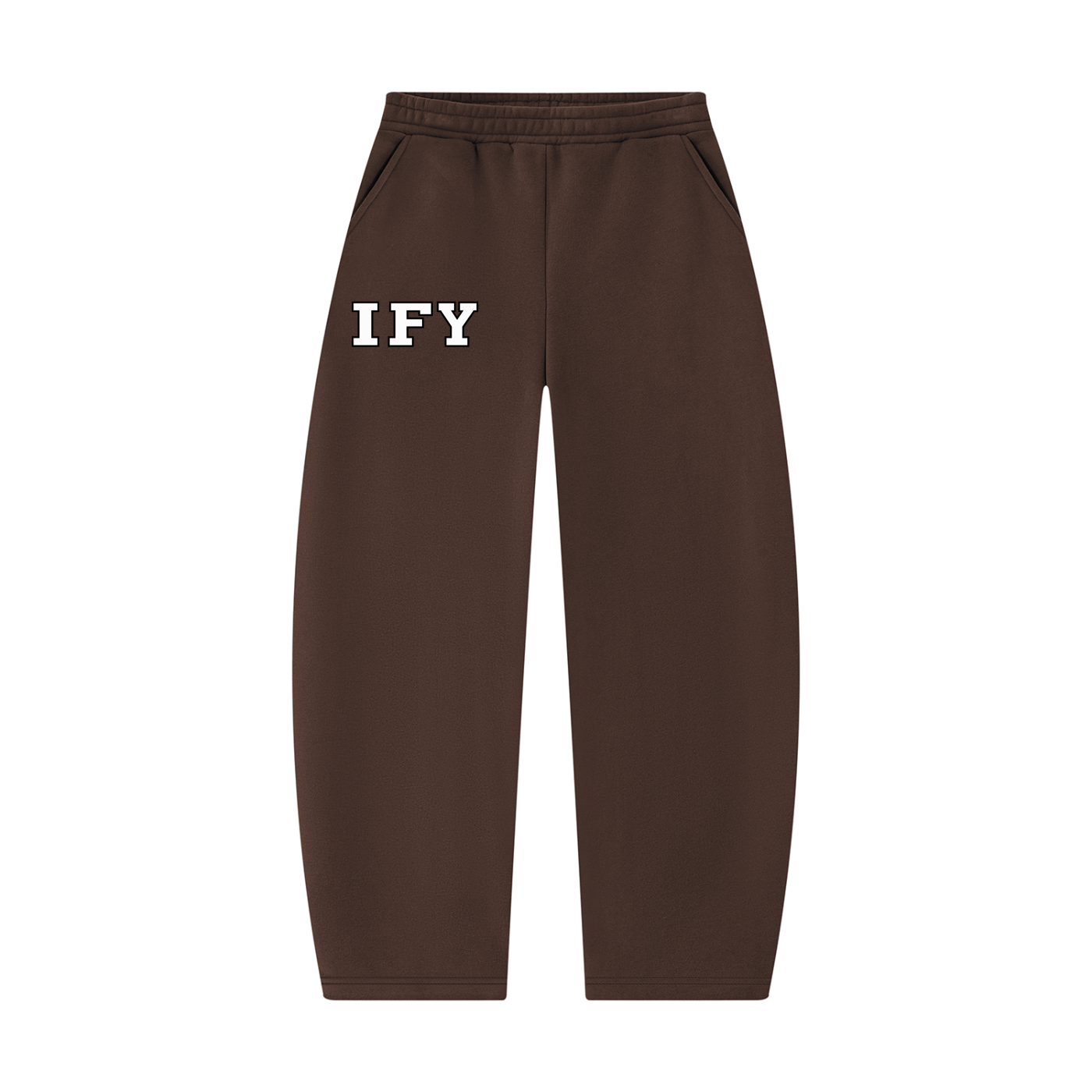 Unisex Barrel Leg Sweatpants