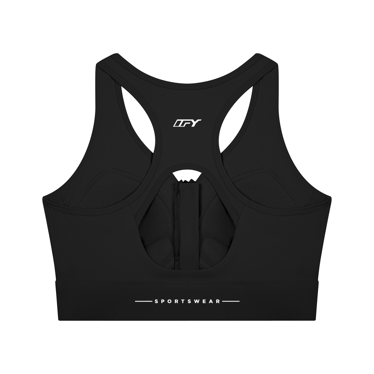 Women’s Cropped Zip Yoga Sports Bra