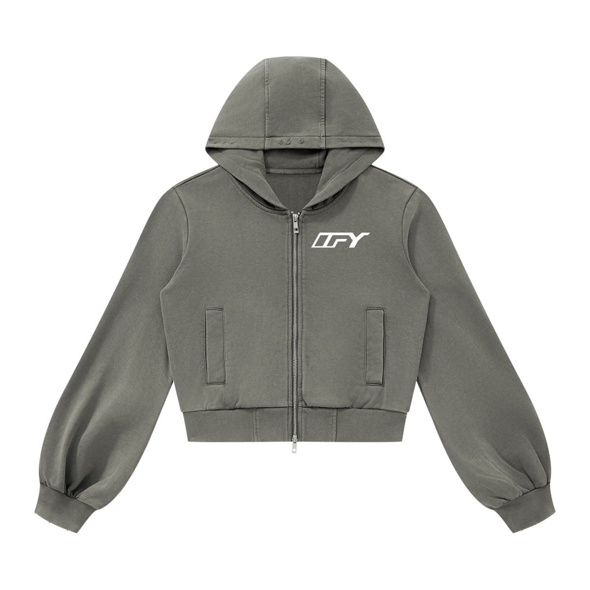 Women’s Vintage Wash Full Zip Hoodie