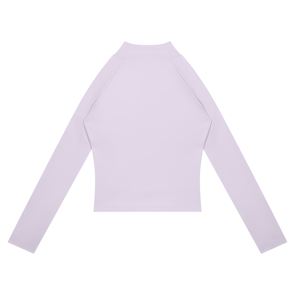 Panelled Cropped Full-Zip Yoga Jacket