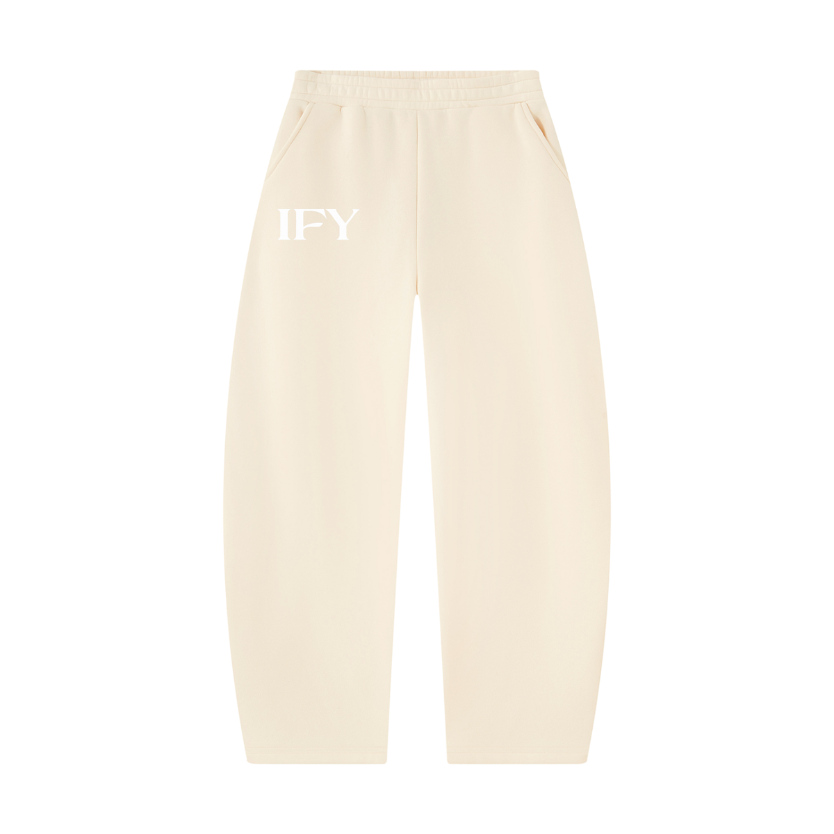 Unisex Barrel Leg Sweatpants