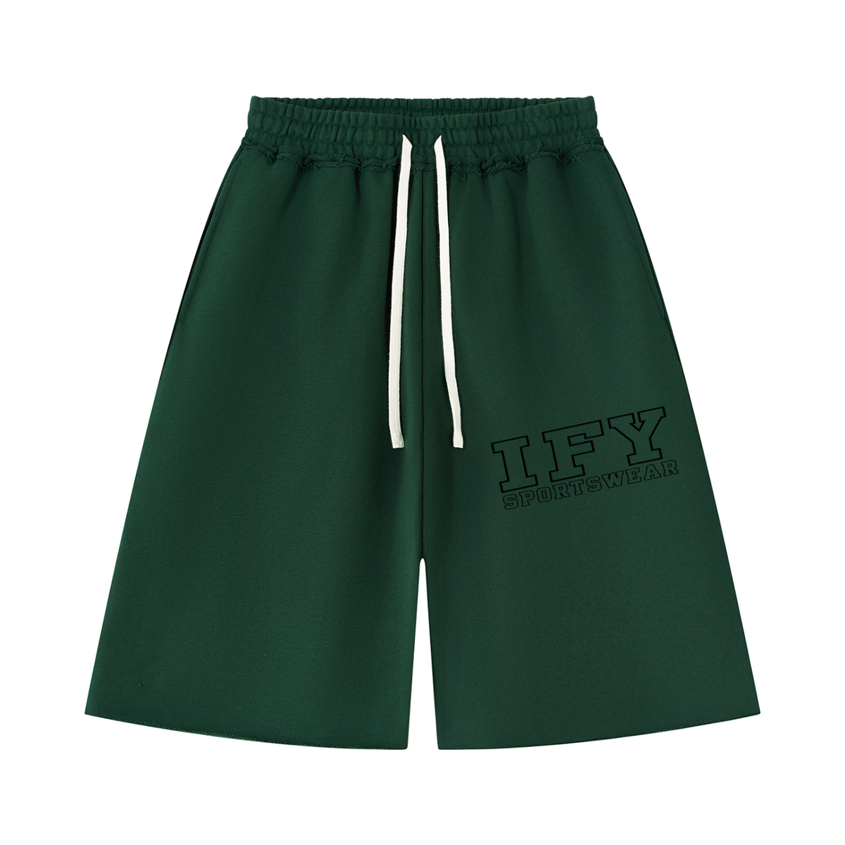 Heavyweight Raw Edge Shorts