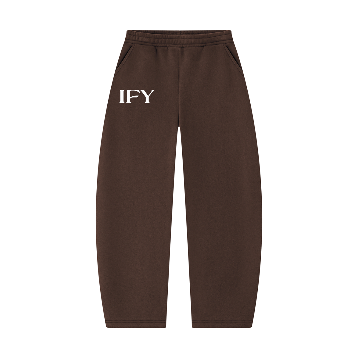 Unisex Barrel Leg Sweatpants