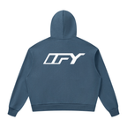 Unisex Drop Shoulder Full Zip Hoodie - Comfort Meets Style for Every Occasion