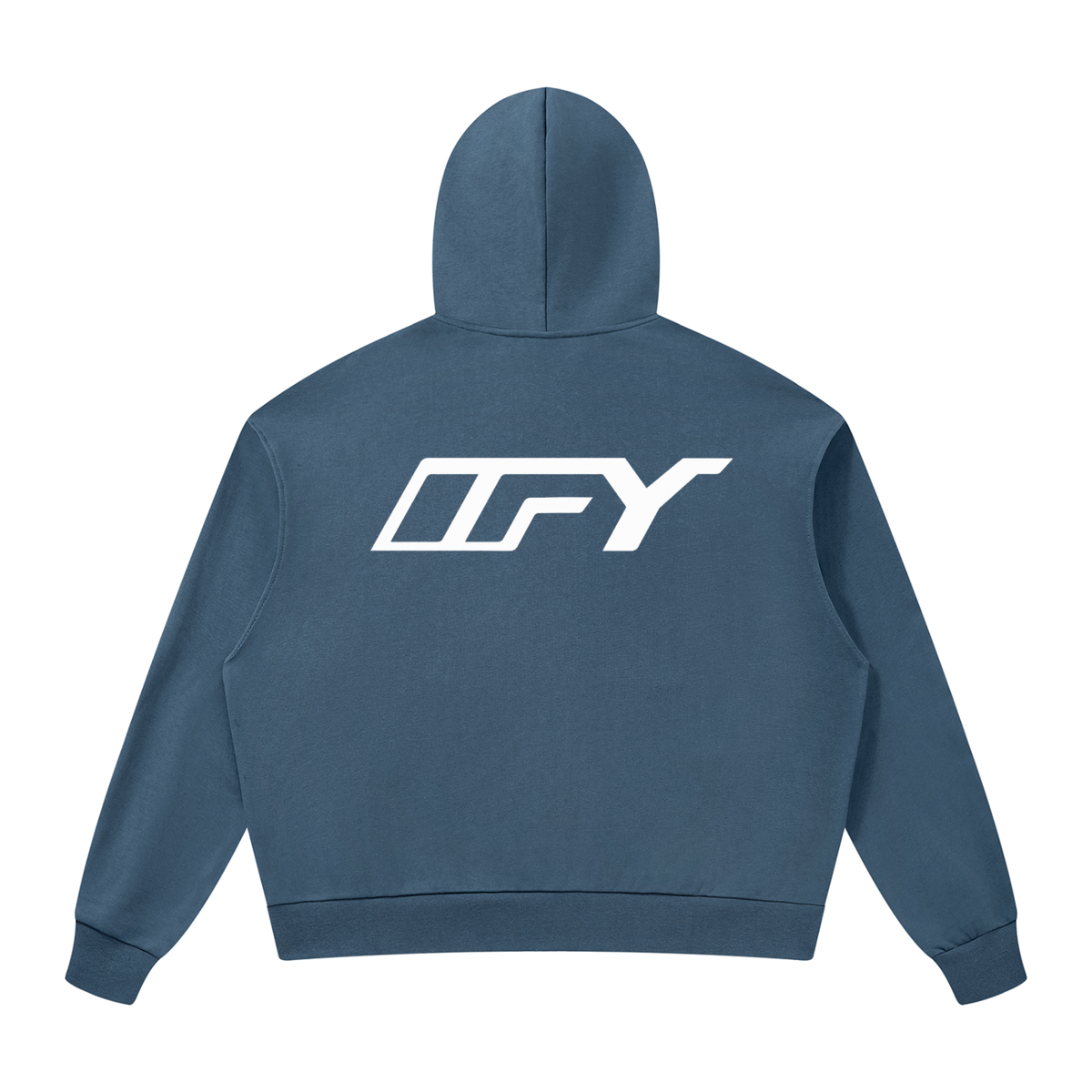 Unisex Drop Shoulder Full Zip Hoodie - Comfort Meets Style for Every Occasion