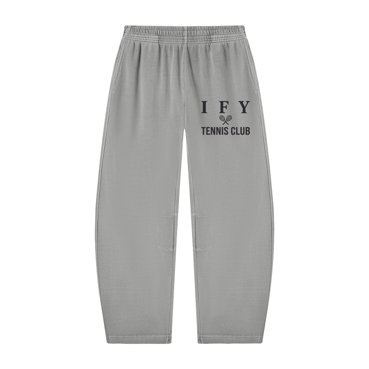 Vintage Washed Barrel Leg Sweatpants