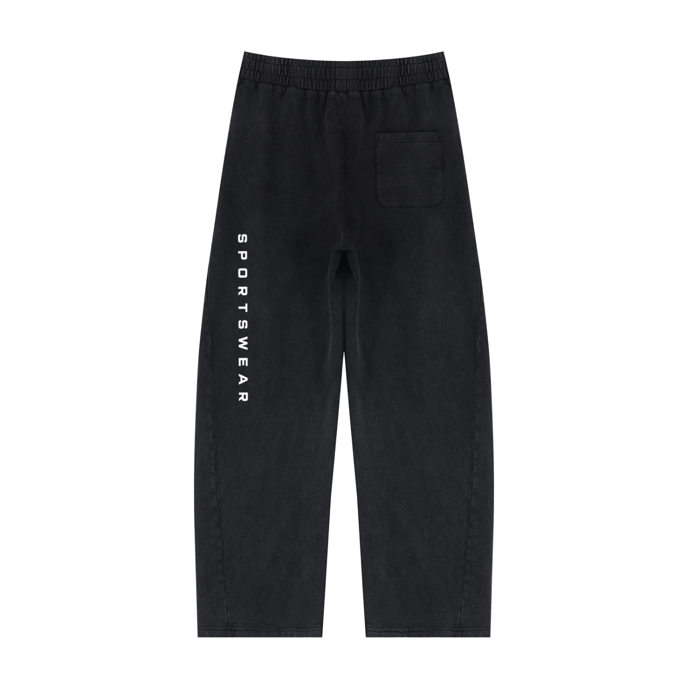 Unisex Mineral Wash Barrel Sweatpants