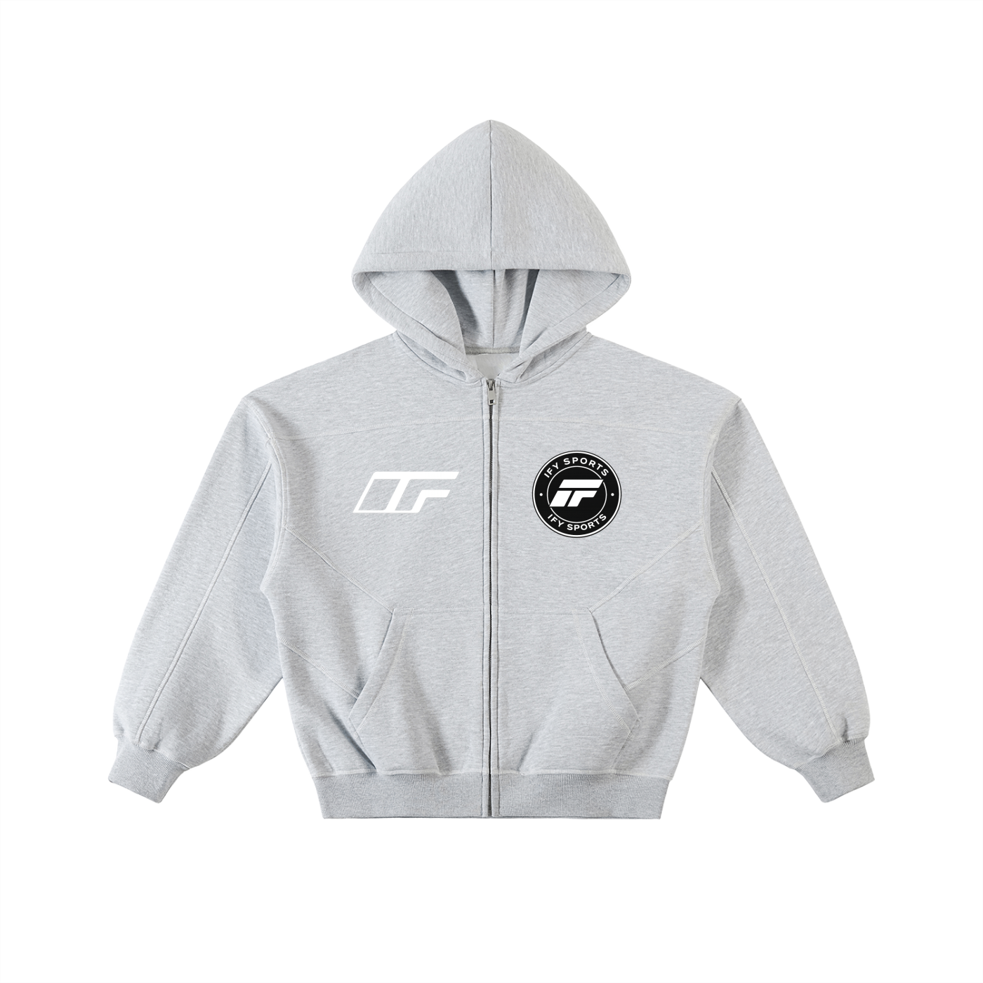 Boxy Fleece Zip Hoodie – Your Ultimate Comfort Companion