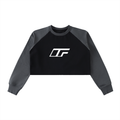 Elevate Your Style with Our Color-Block Crop Sweatshirt