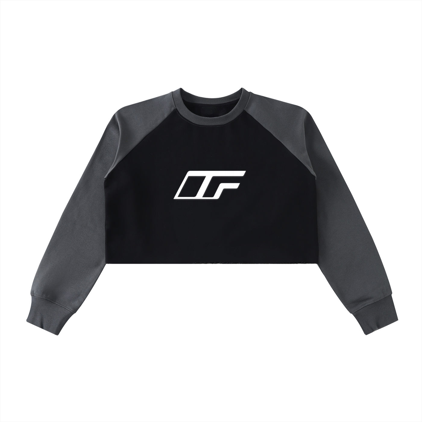 Elevate Your Style with Our Color-Block Crop Sweatshirt