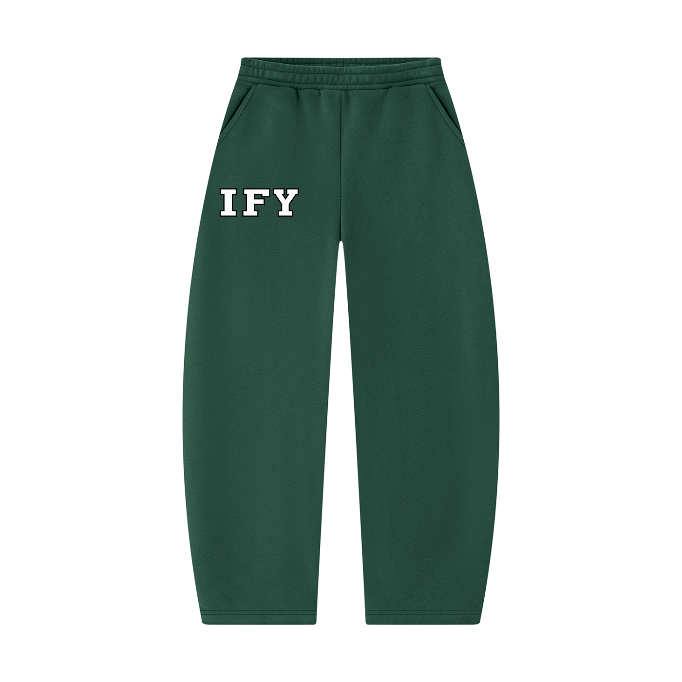 Unisex Barrel Leg Sweatpants