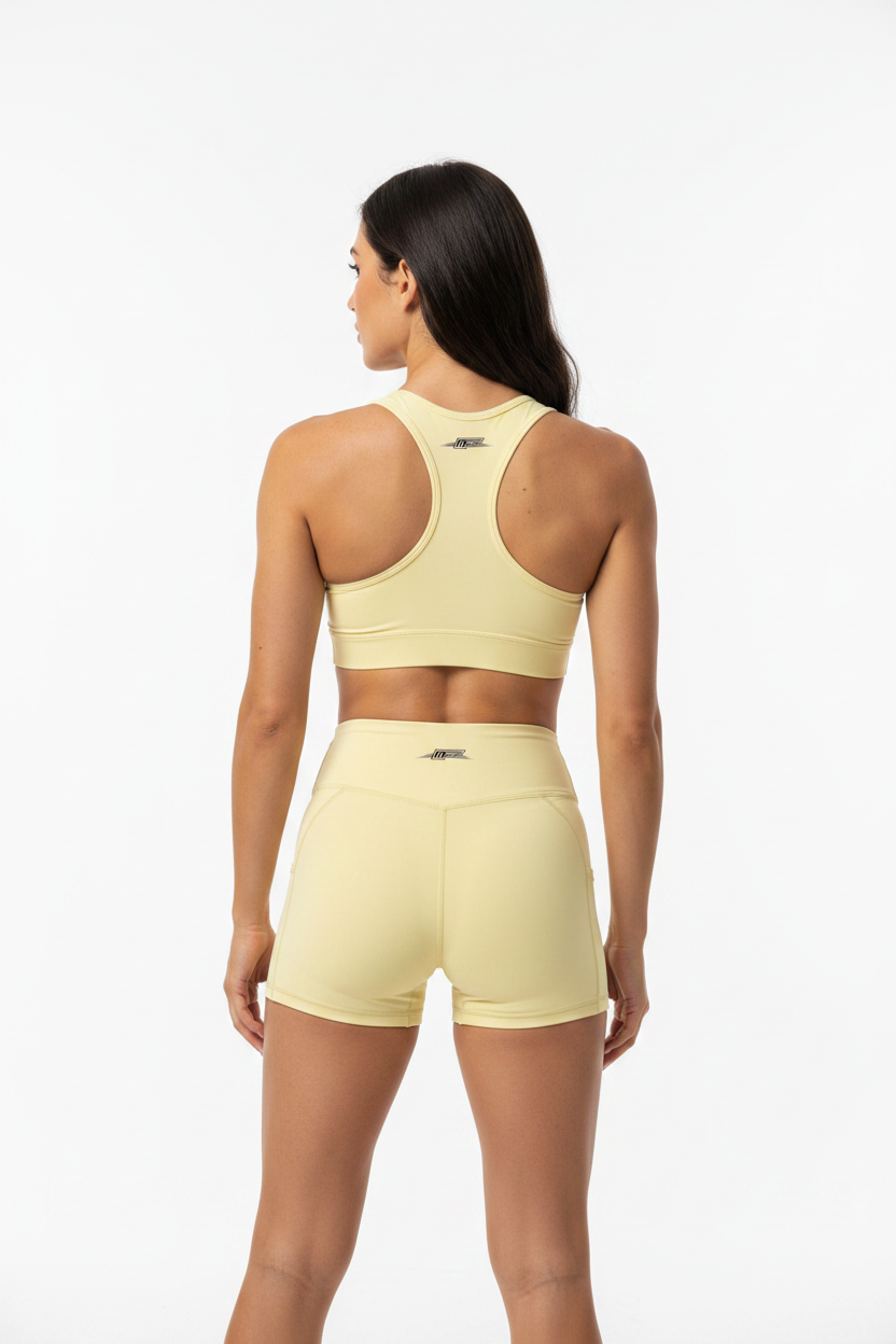 Women’s High Rise Pocket Yoga Shorts