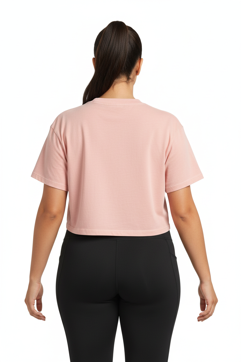 Snow Washed Crop Top