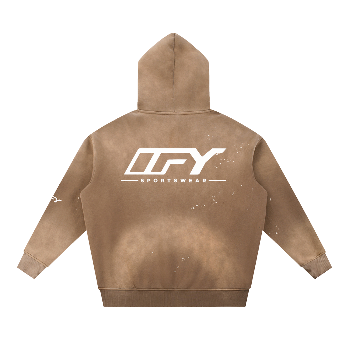 Vintage Washed Frayed Fleece Hoodie - Your Go-To Cozy Essential