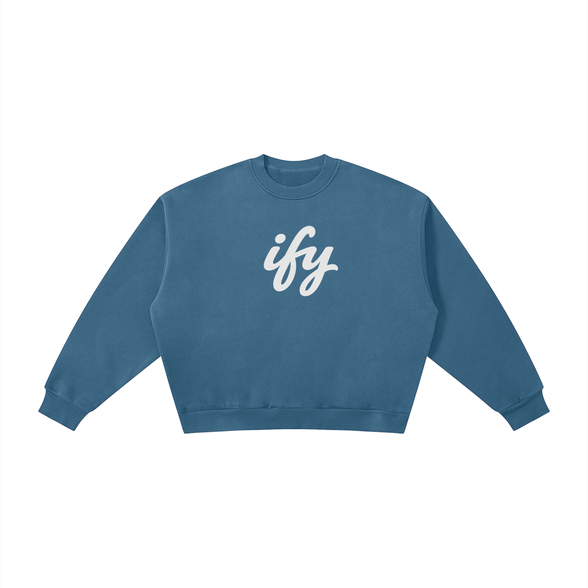 Boxy Fleece Crewneck Sweatshirt
