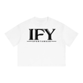 Unisex Boxy Drop Shoulder Crop T-Shirt: Your Go-To for Effortless Style and Comfort