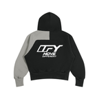 Unisex Color-Block Fleece Hoodie