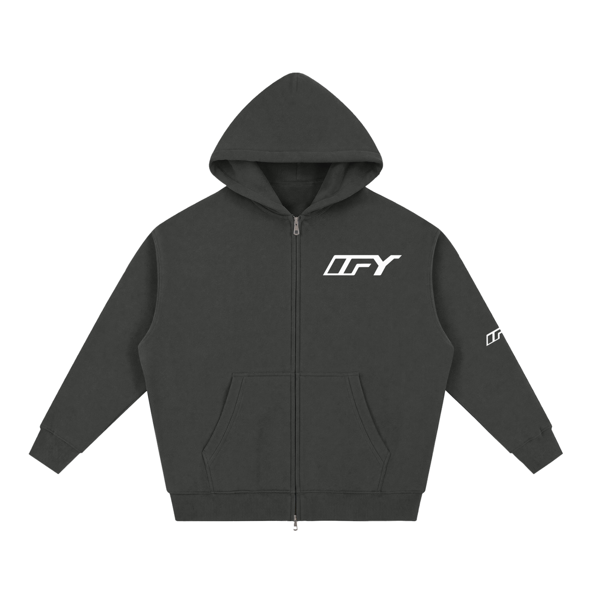 Essential Oversized Fleece Boxy Hoodie