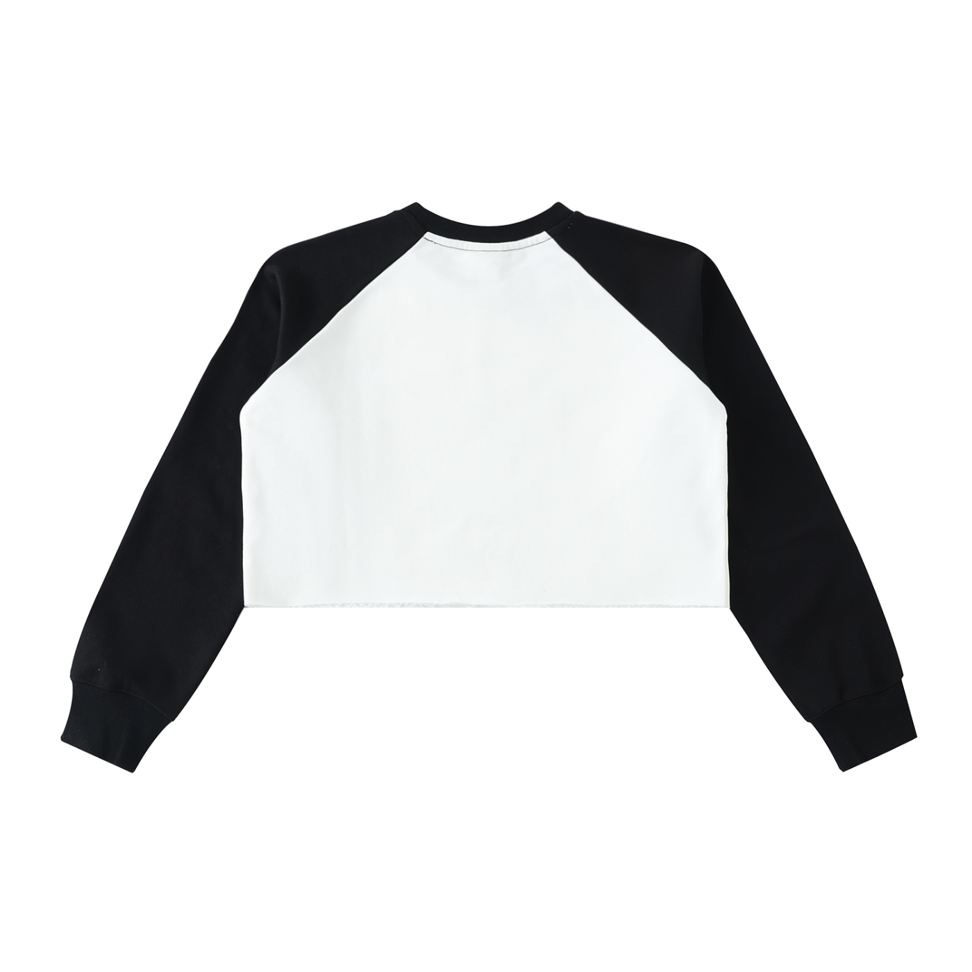 Elevate Your Style with Our Color-Block Crop Sweatshirt