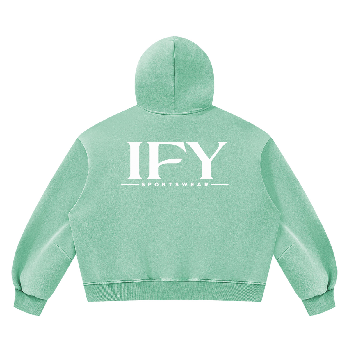 Unisex Vintage Wash Boxy Fleece Hoodie