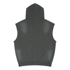 Elevate Your Style with Our Vintage Wash Sleeveless Hoodie