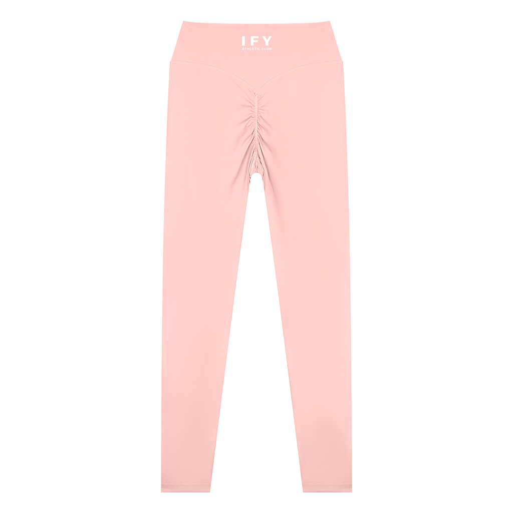 High-Waisted Ankle-Length Yoga Leggings