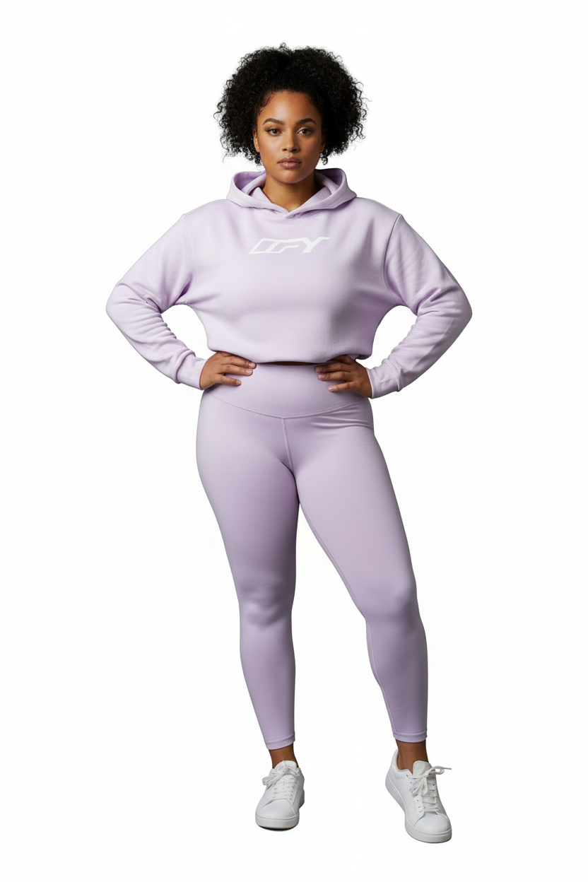 Women’s Crop Drop Shoulder Hoodie