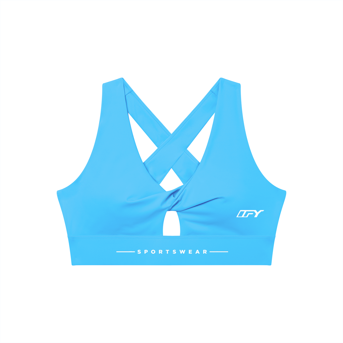 Elevate Your Workout with Our Women's Twist Front Sports Bra