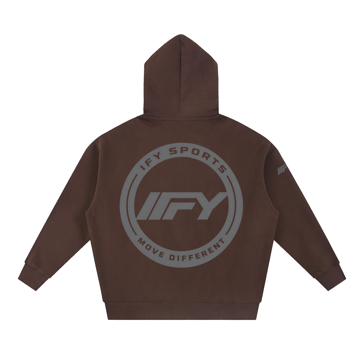 Essential Oversized Fleece Zip Hoodie