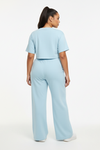 Women's Wide Leg Fleece Sweatpants