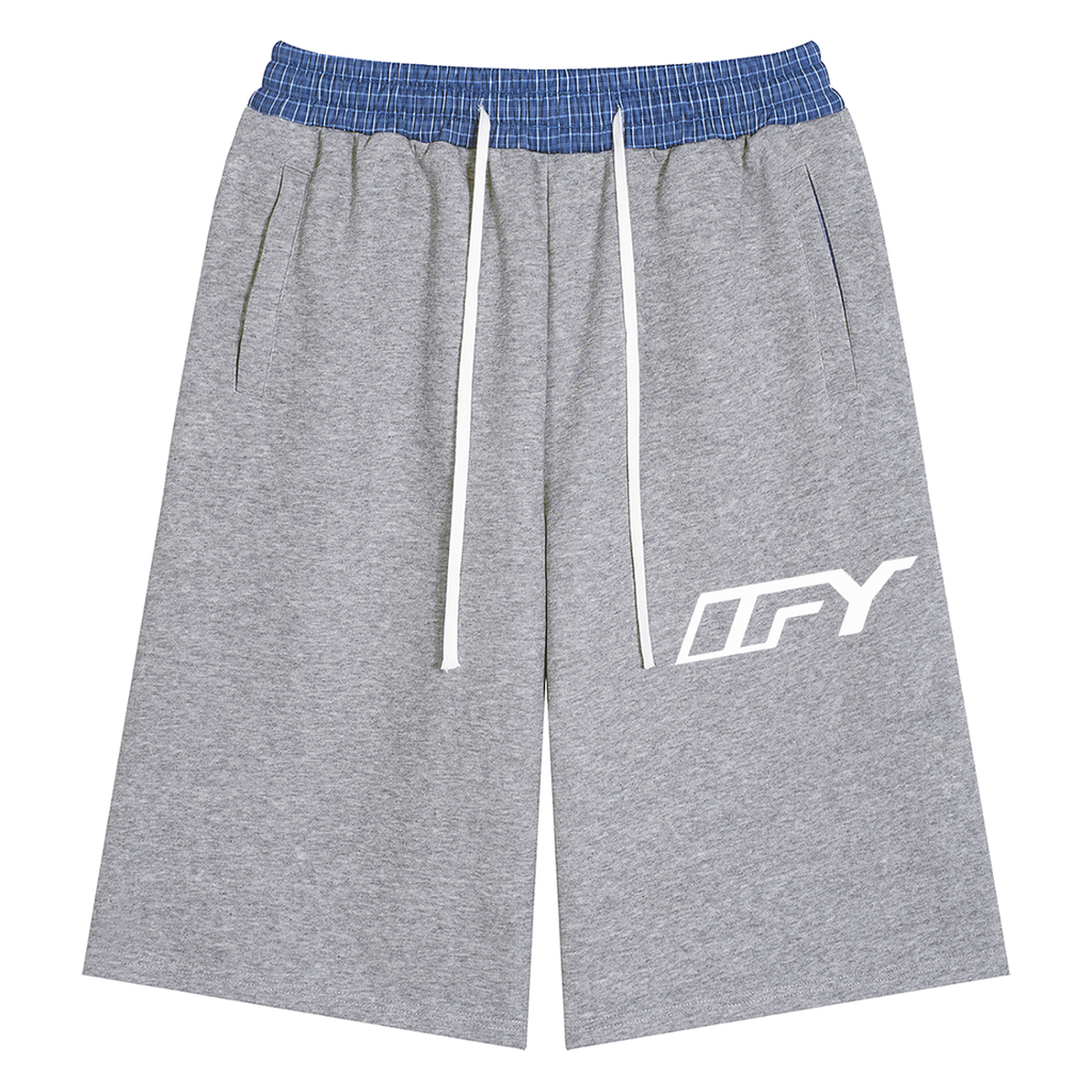 Unisex Plaid Waistband Shorts - Perfect Combination of Style and Comfort