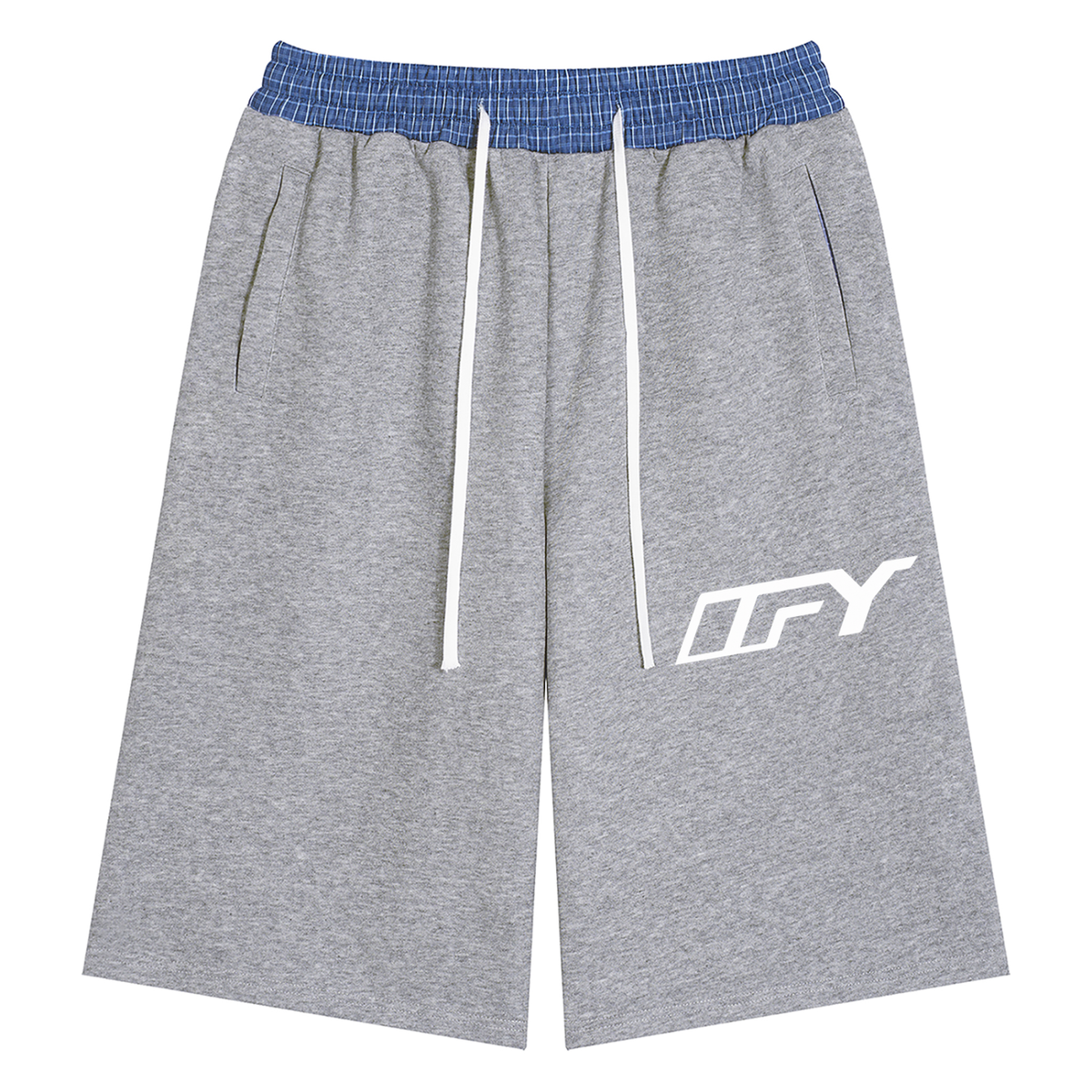 Unisex Plaid Waistband Shorts - Perfect Combination of Style and Comfort