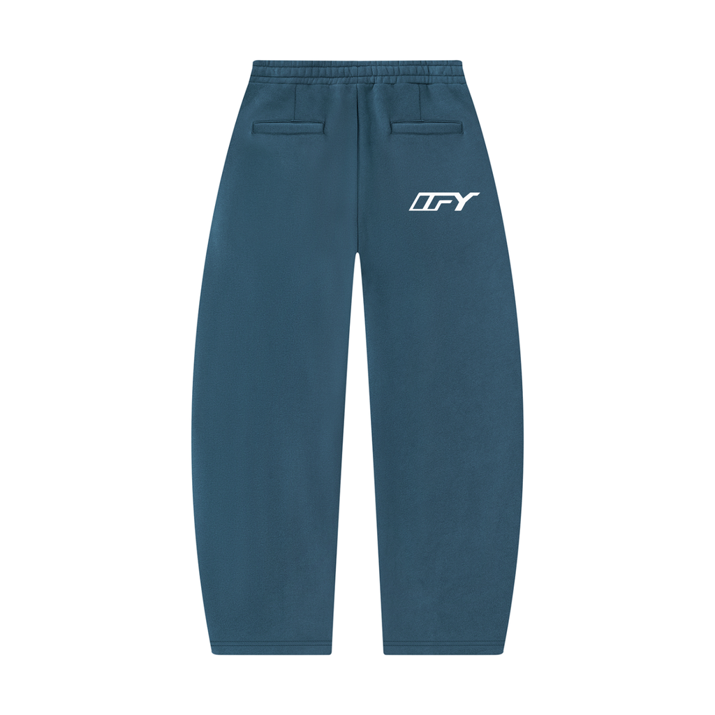 Unisex Barrel Leg Sweatpants