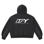 Unisex Vintage Wash Boxy Fleece Hoodie