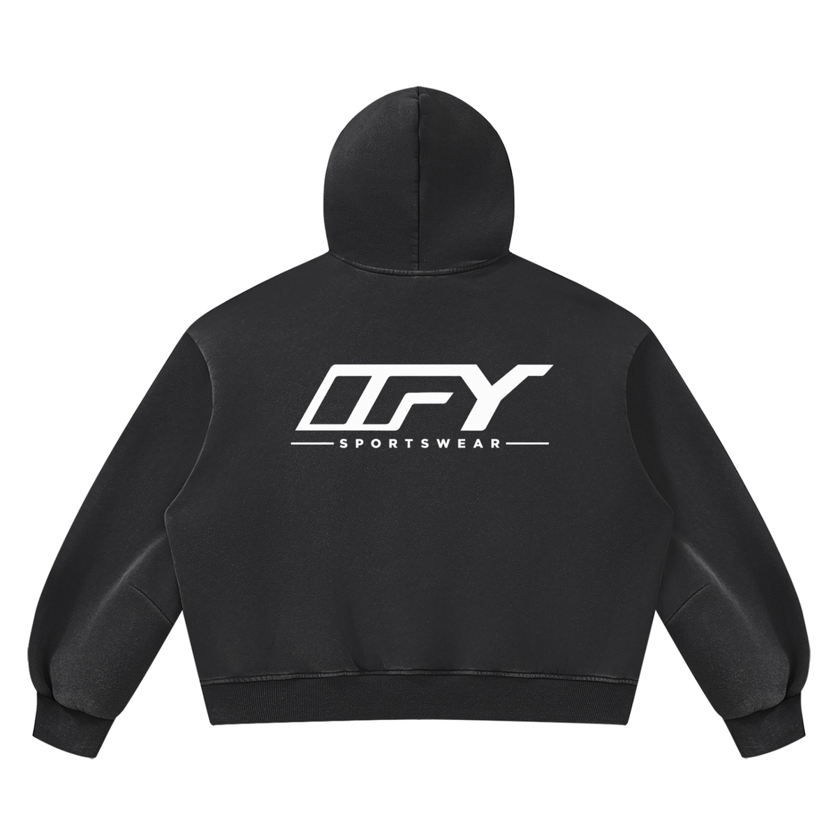 Unisex Vintage Wash Boxy Fleece Hoodie
