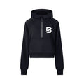 Women's Cropped Half-Zip Hoodie - Premium Gym Hoodie | BRACE