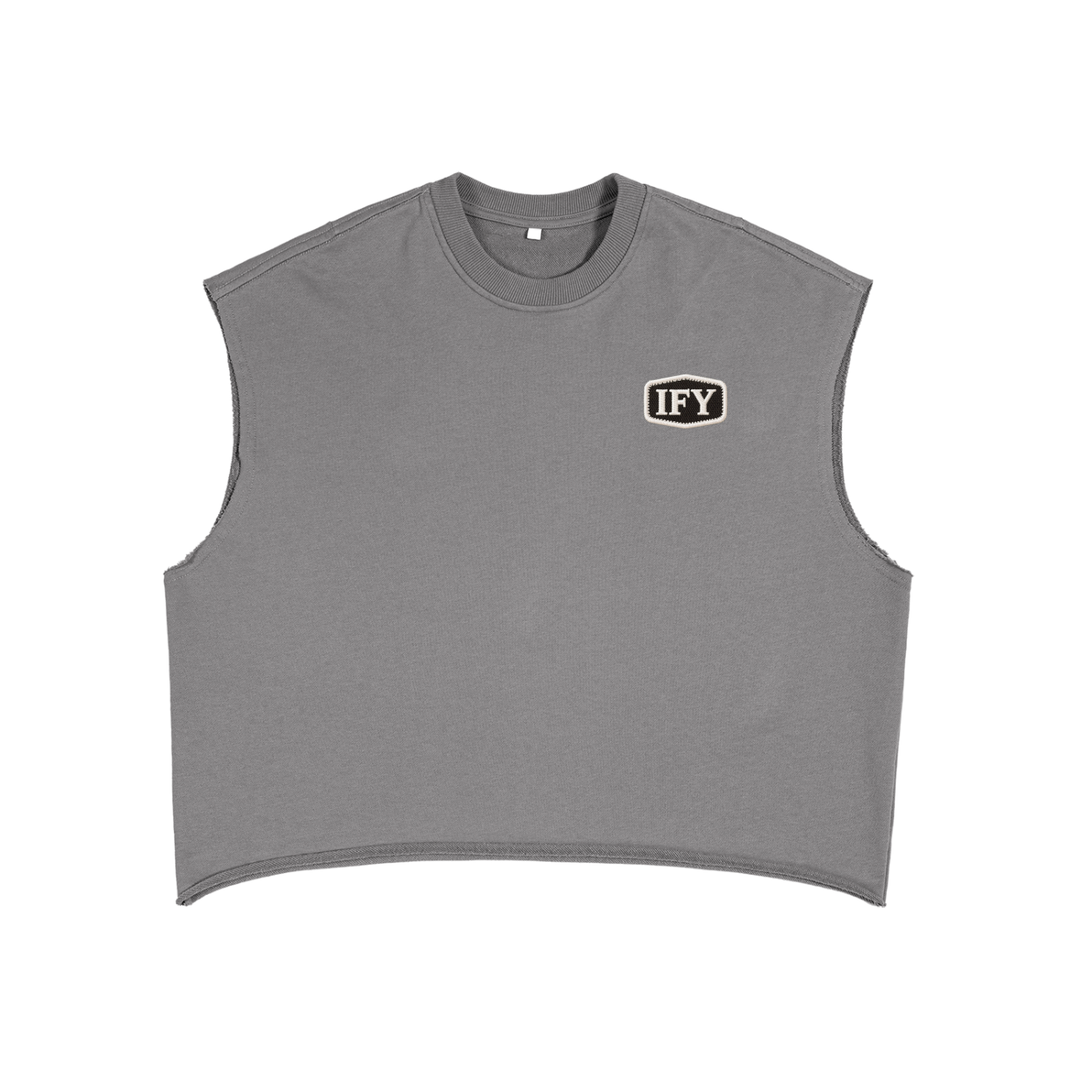 French Terry Boxy Tank Top