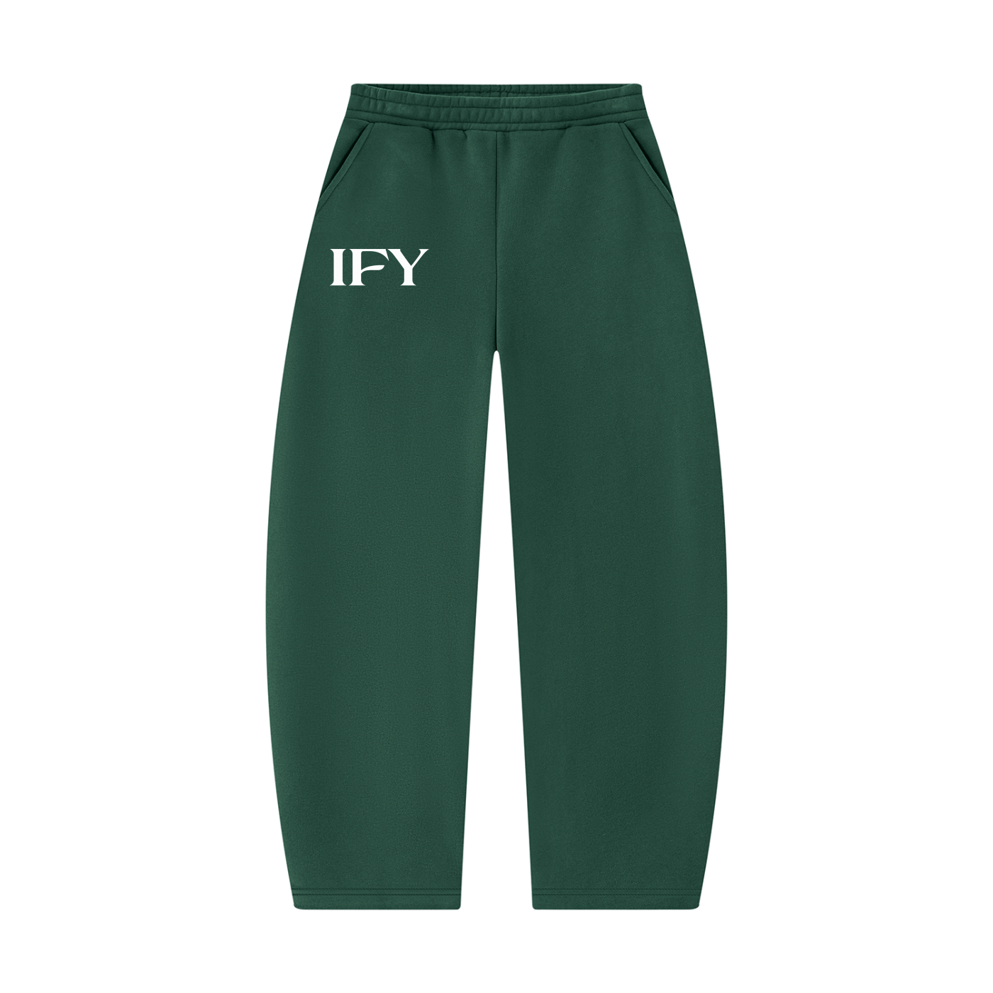 Unisex Barrel Leg Sweatpants