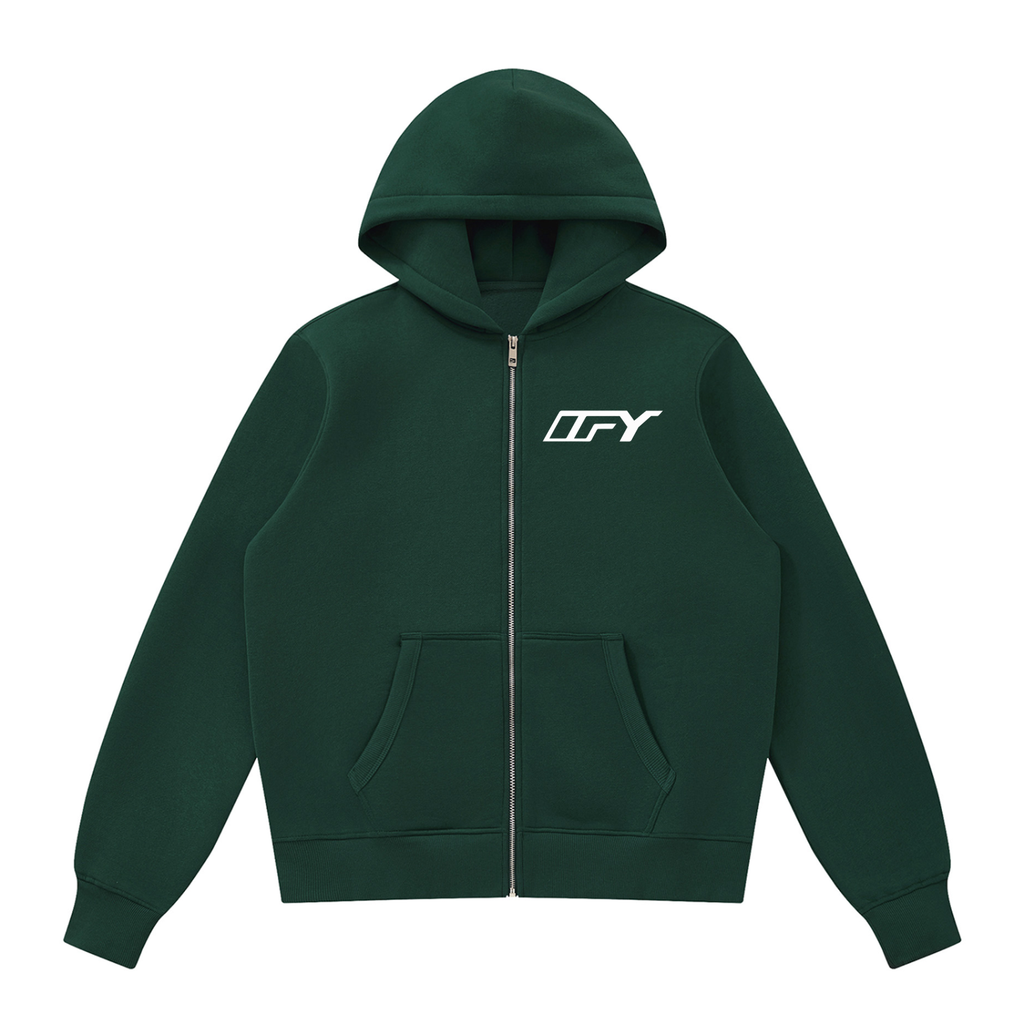 Unisex Fleece Full Zip Hoodie