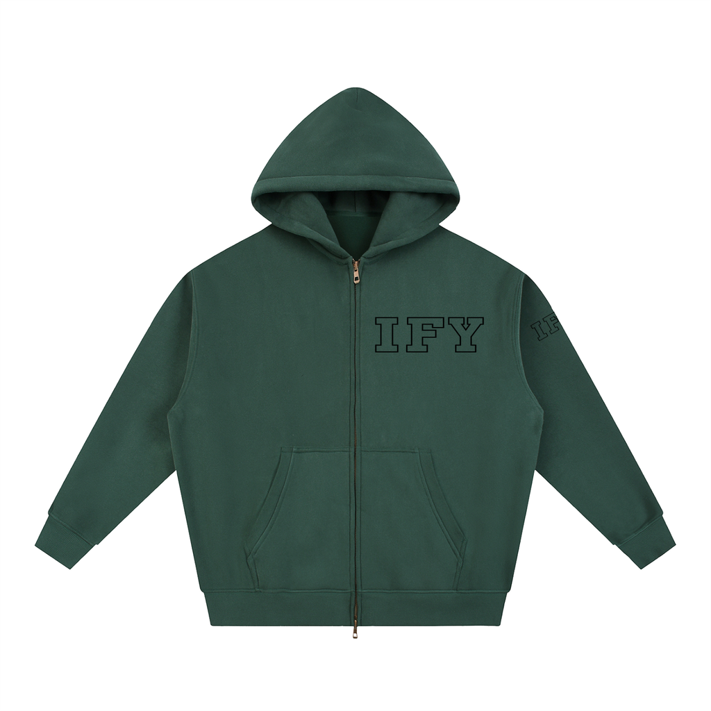 Oversized Fleece Boxy Hoodie