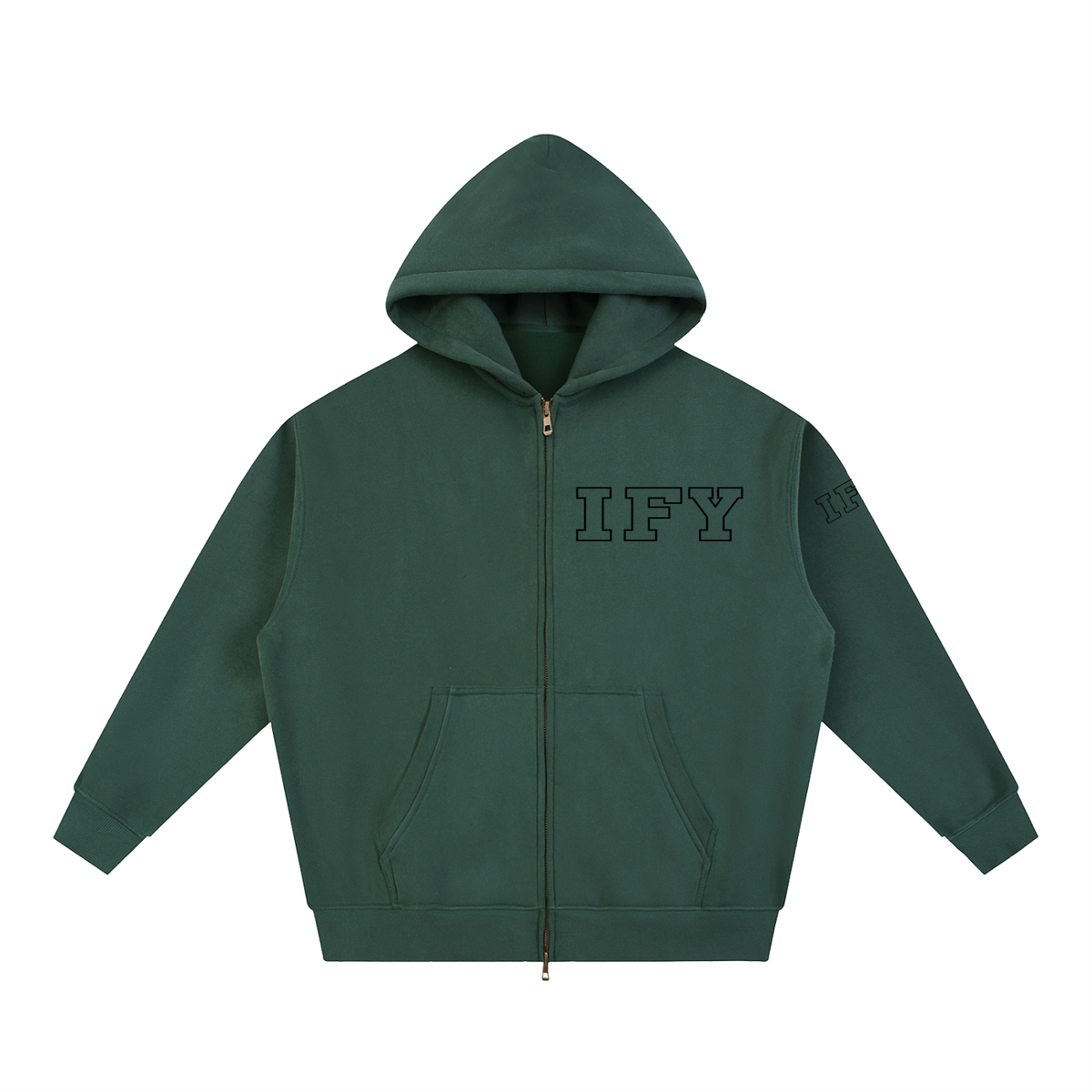 Oversized Fleece Boxy Hoodie