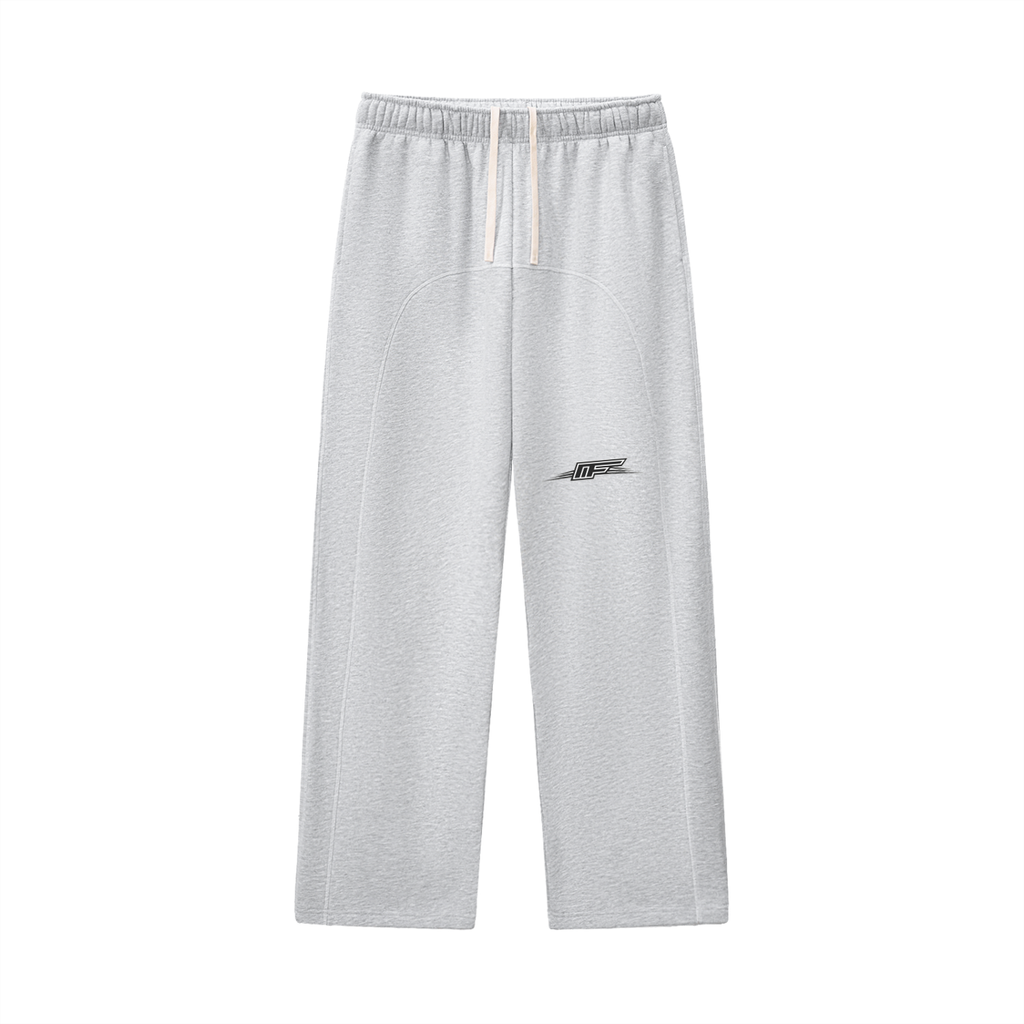 Stay Cozy in Style with Our Contrast-Stitched Fleece Sweatpants