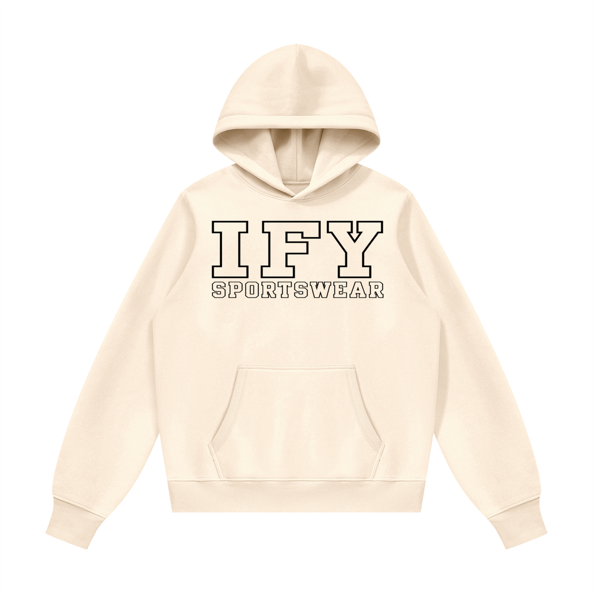 Fleece Regular Shoulder Hoodie