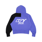 Unisex Color-Block Fleece Hoodie